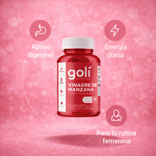Gomitas Goli Vinagre de Manzana: Equilibrio Digestivo Para Tu Rutina